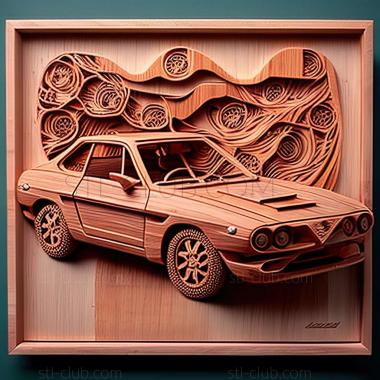 3D модель Alfa Romeo GTV Spider (STL)